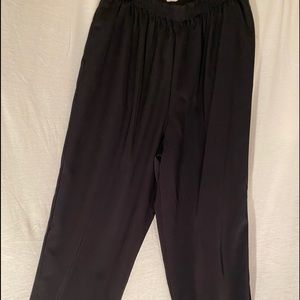 Ladies Black Steven Edwards pull on Dress Slacks